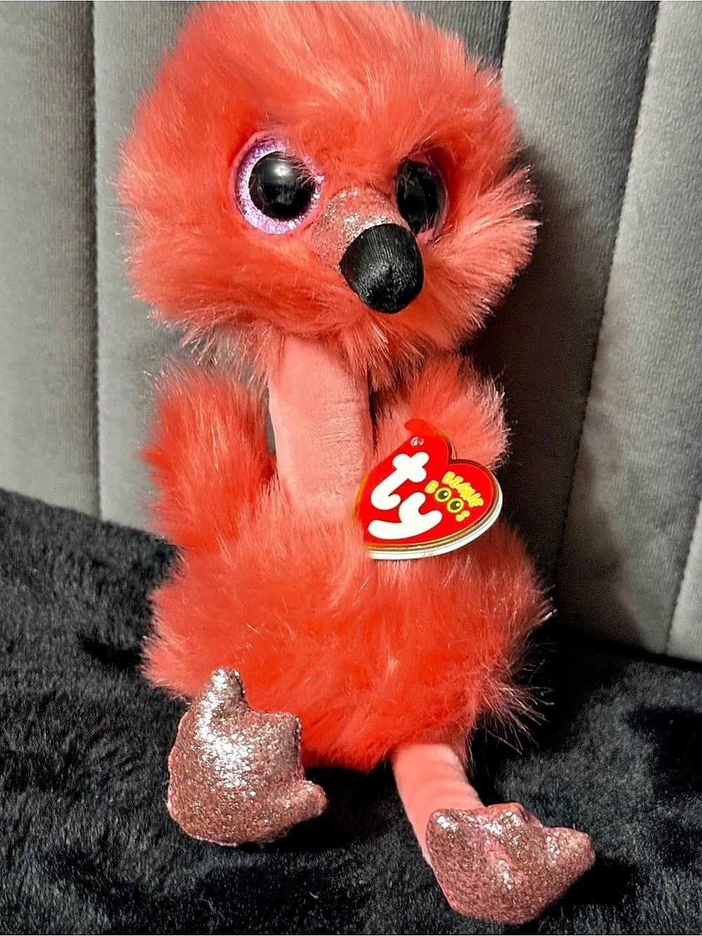 Ty Franny the Flamingo Red Plush Toy